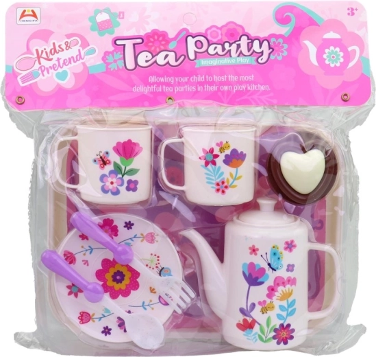 Children's tableware set in a pouch, 9 pieces