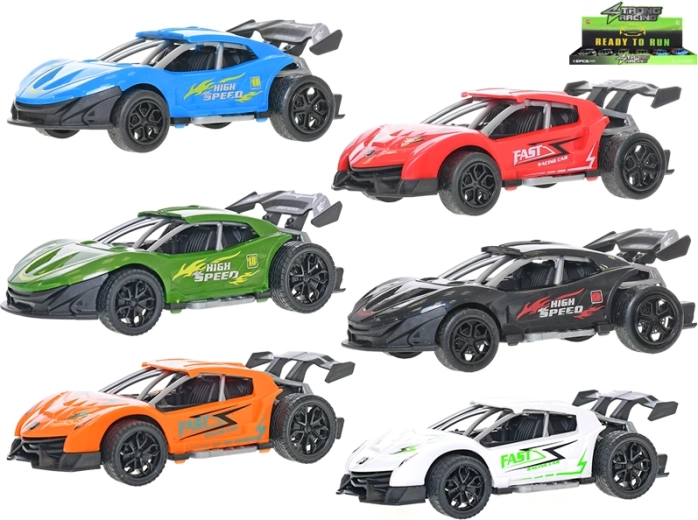 Petite voiture de course à rétrofriction 11,5 cm