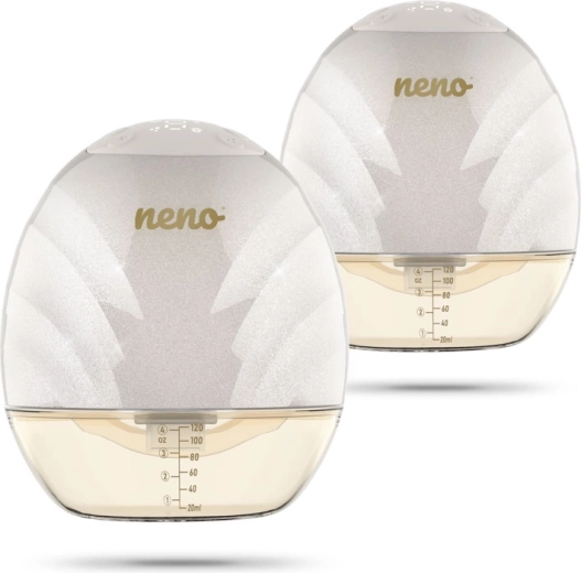 Neno Perla Twin draadloze handsfree borstkolf, dubbel