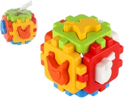 Cube d’encastrement en plastique 10 × 10 cm en filet