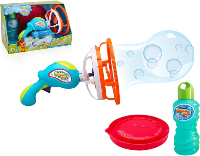 Machine à bulles Jumbo avec recharge 236 ml Bubble Fun