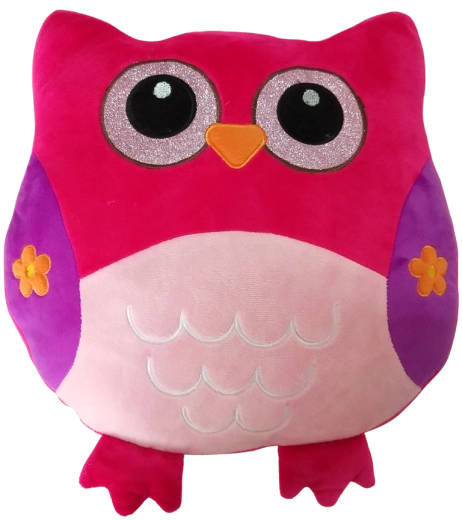 Uilvormig kussen 35 cm