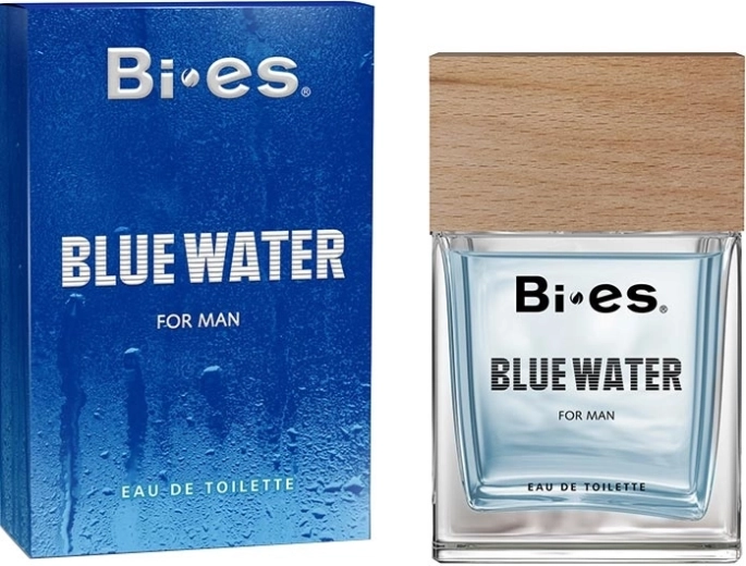 Eau de toilette pour homme BI-ES Blue Water 100 ml