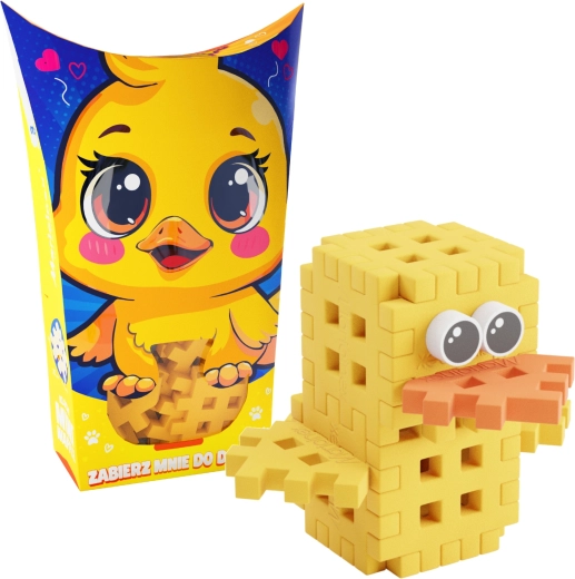 Jeu de construction Mini Waffle Pocket Pets – petit canard
