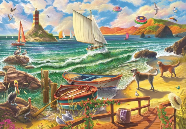 ANATOLIAN Puzzle Coastline 500 Pieces