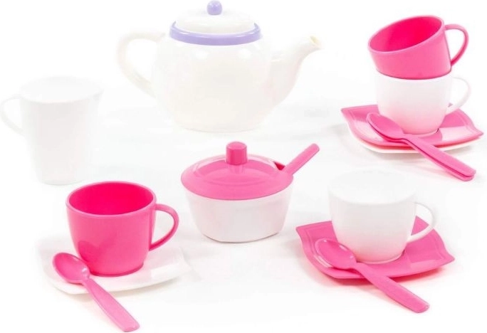 service à thé pour enfants ALICE pour 4 personnes, 18 pièces