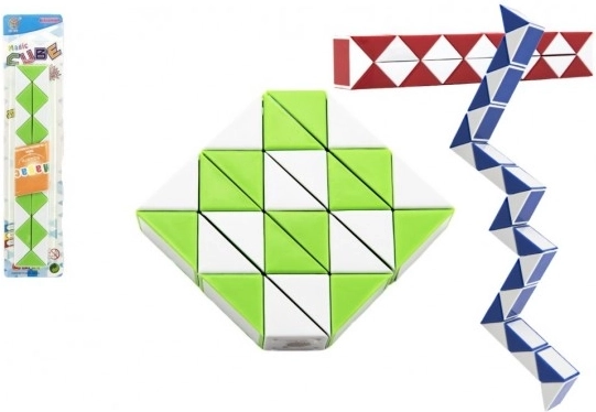 Magische slang puzzel plastic