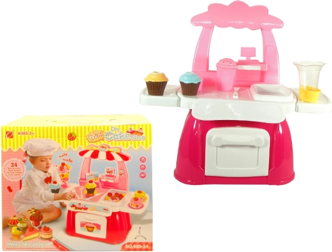 pâtisserie pour enfants – set de 34 pièces