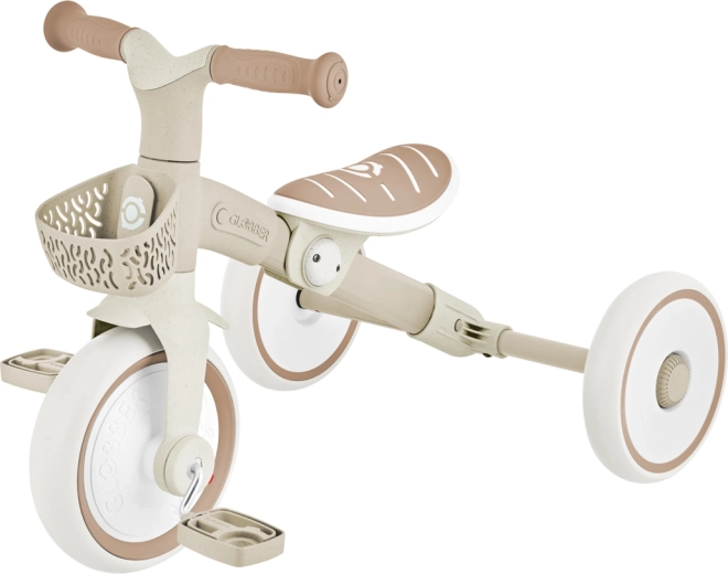 Globber tricycle d’apprentissage 2-en-1 Plus EcoLogic coco