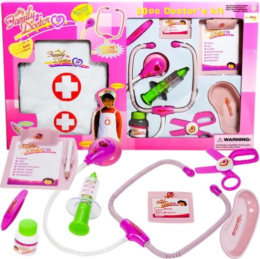 Coffret médical avec blouse Dr. Burska