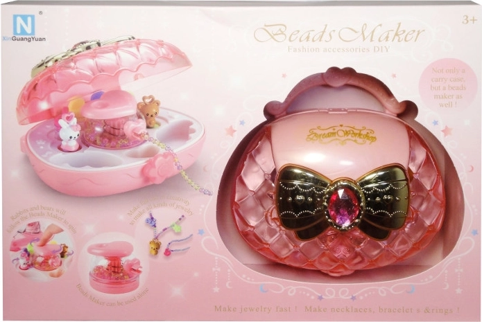 Bead Set and Jewelry-Making Machine for Kids