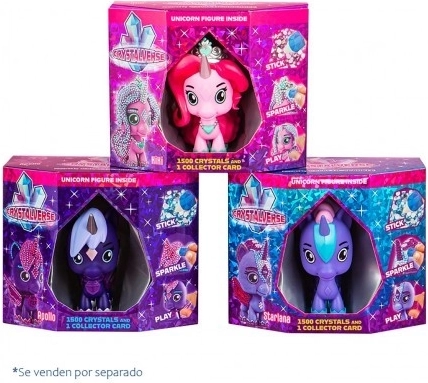 Crystalverse Galactic Unicorn – Crystal Craft Kit 11 cm