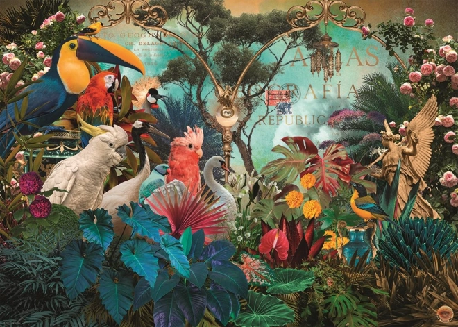 Puzzle HEYE Fauna Fantasies – Avian Diversity 1000 pieces