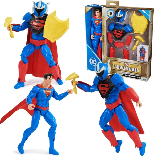 Superman Man of Steel Figure with Armor and Accessories