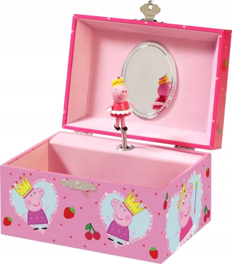 Boîte à musique pour bijoux Peppa Pig