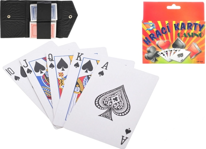 Playing cards 108 pcs with case in a box