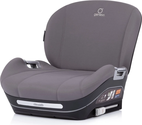 Chipolino Genesis i-Size Car Booster Seat with ISOFIX, 125–150 cm, charcoal