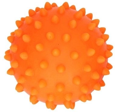 Sensory spiky massage ball – red, 6 cm