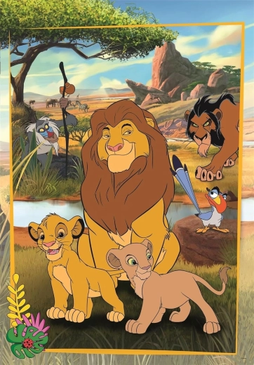 Puzzle CLEMENTONI The Lion King MAXI 60 pieces