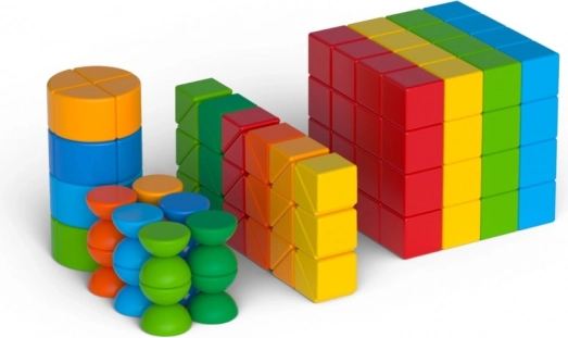 Geomag Magicube Shapes – magnetic building set 164 pieces