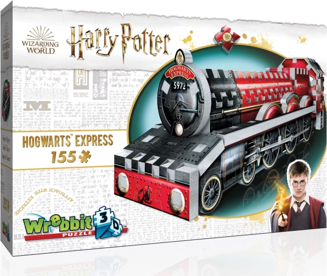 3D puzzle WREBBIT Harry Potter Hogwarts Express 155 pieces