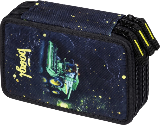 BAAGL Tractor GRS Three-Tier School Pencil Case