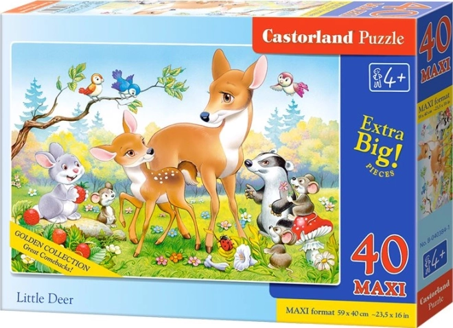 Puzzle 40 maxi pompiers – Little