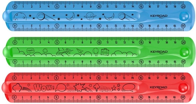 Flexible Ruler 20 cm KEYROAD