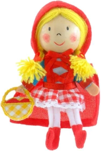 Fiesta Crafts vingerpoppetje Roodkapje