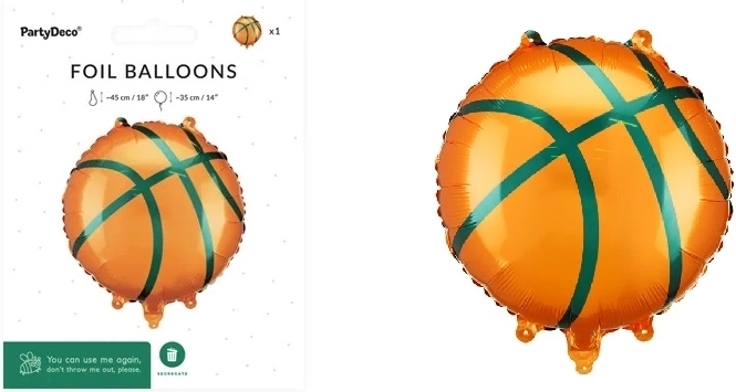 Ballon en aluminium Ballon de basket