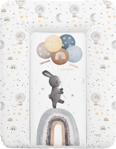 Weiche Wickelauflage 50 × 70 Basic Rainbow Walk