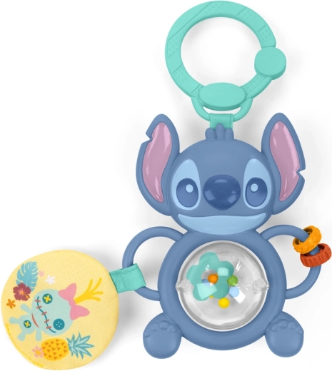Sensorisch speeltje aan C-ring DISNEY STITCH Tummy Tumble van Bright Starts