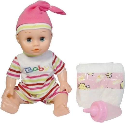 Poupée bébé interactive qui urine et fait des sons
