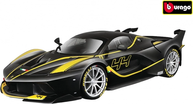 Modèle métallique de voiture Ferrari FXX K noir