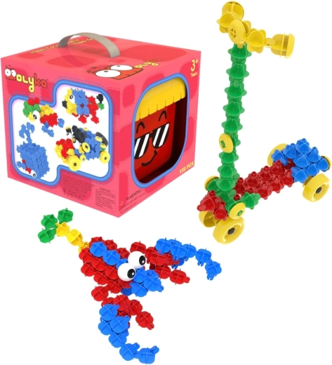 Bouwset Molyka Red Box 159 stukjes voor kinderen vanaf 3 jaar