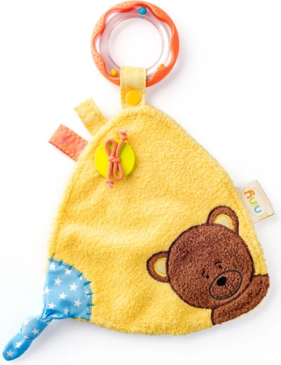 Bear Matahi Comforter with Rattle