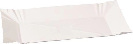 Papieren wegwerpbakjes 13,5 × 20 cm (100 stuks)