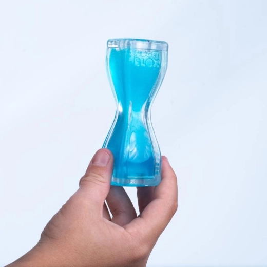 Fidget Blox Vision kleurrijke lava blauw – antistresshulpmiddel