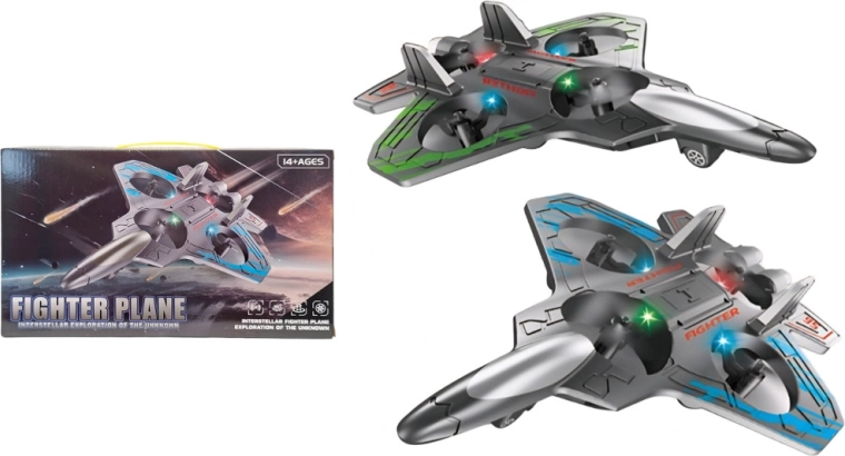 Remote-Control Airplane with Lights