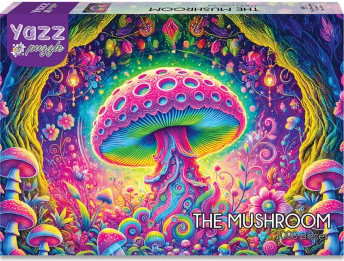 YAZZ Mushroom Puzzle 1000 Pieces