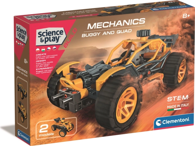 Clementoni Science & Play Mechanical Laboratory – Buggy and Quad 2-in-1