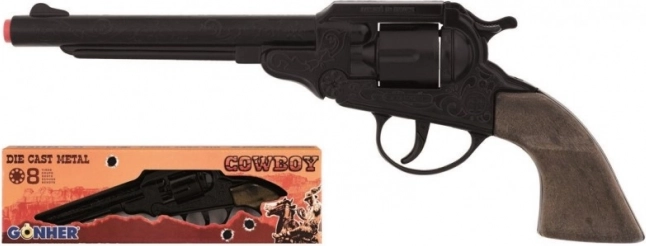 Cowboy Metal Revolver for 8 Cartridges