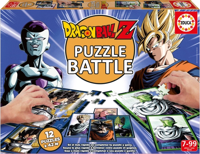 Puzzle bataille DRAGON BALL Z 12×42 pièces EDUCA