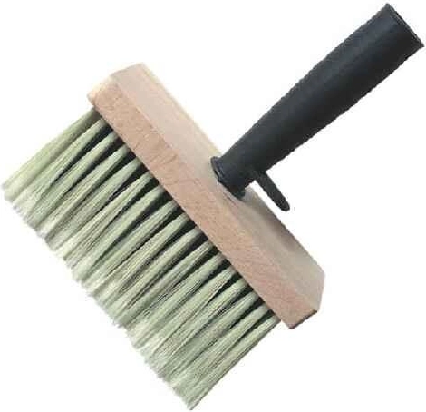 Rechteckiger Malerbürste mit Holzkörper 18 × 8 × 9 cm