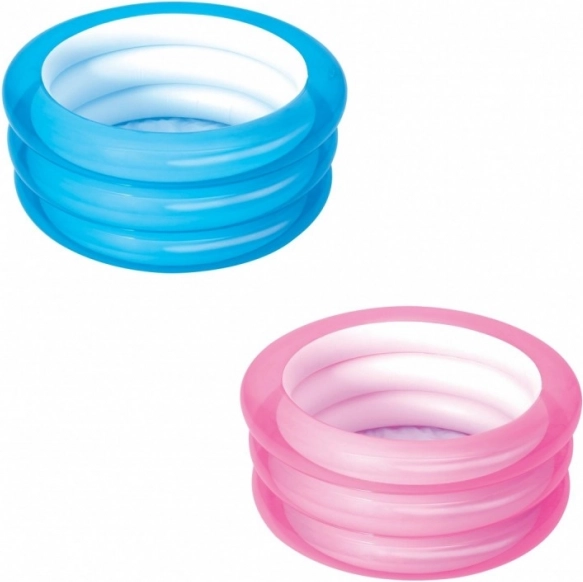 Mini-zwembad roze/blauw 70 x 30 cm