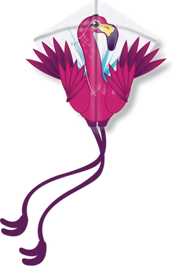 Cerf-volant Pop Up Flamant rose 57 × 55 cm