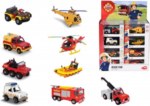 Sam le pompier – voiture miniature métallique 1:64