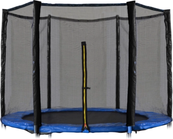 Outdoor protective net for trampoline 244–250 cm, 6 poles