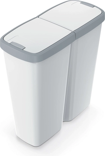 Prosperplast Compacta Q Duo trash bin 50 l for waste sorting