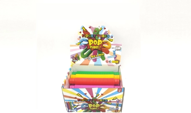 Fidget extendable sensorimotor tube